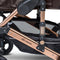 Mio Amore Bologna - 3-in-1 Kinderwagen incl. Autostoel - Luxueus Italiaans Design - Goudkleurig