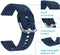 iMoshion Bandje Geschikt voor Samsung Gear S3 Frontier / Gear S3 Classic / Galaxy Watch (46mm) - iMoshion Siliconen bandje - Blauw