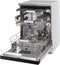 Bauknecht B7F HS51 X - Vrijstaande Vaatwasser 15 couverts - Energieklasse B - 41 dB - Zilver