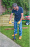 Draper Tools Paalgatgraver Met Grondboor 1070X155 Mm Blauw 24414