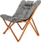 Bo-Camp Bloomsbury Comfort - Relaxstoel - FSC-gecertificeerd frame - Grijs
