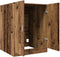 vidaXL - Wasmachinekast - 70,5x71,5x91,5 - cm - oud - houtkleurig