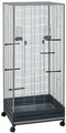 Voltrega Voliere 420 - Vogelkooi - Grijs - 65 x 54 x 150 cm