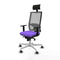Bureaustoel met hoofdsteun Piqueras y Crespo 1D026G1 Lila