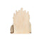 Kerststal set DKD Home Decor Grijs Gouden Hars 22 x 6 x 26 cm (2 Stuks)