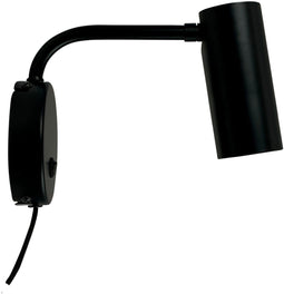 Dyberg Larsen Skagerrak - Wandlamp - Kantelbaar en draaibaar - Zwart