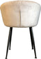 PTMD Eetkamerstoel Move Velvet Zand Metaal 73 x 56 x 55