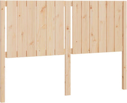 vidaXL - Hoofdbord - 140,5x4x100 - cm - massief - grenenhout