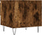 vidaXL - Salontafel - 50x46x50 - cm - bewerkt - hout - gerookt - eikenkleurig
