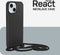 OtterBox React Necklace - Soft case - DROP+ - Zwart (iPhone 15)