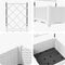 vidaXL - Tuinplanter - met - Trellis - Wit - 40x40x125,5 - cm