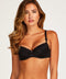 Hunkemöller Maya - Voorgevormde BH met beugel - Kant details - Zwart