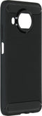Hoesje Siliconen Geschikt voor Xiaomi Mi 10T Lite - Brushed Backcover - Zwart