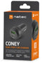 Natec Coney - Oplader - USB/TB Power Delivery max: 30W - Zwart