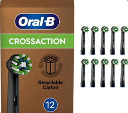 Oral-B Cross Action CleanMaximizer Zwart - 12 Stuks - Oral-B Cross Action CleanMaximizer Zwart - 12 Stuks