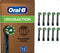 Oral-B Cross Action CleanMaximizer Zwart - 12 Stuks - Oral-B Cross Action CleanMaximizer Zwart - 12 Stuks
