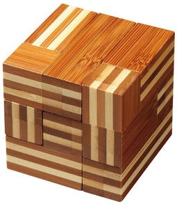 PHILOS Soma Kubus - Bamboe Puzzel - 7 stukjes - 240 oplossingen