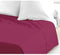 LOVELY HOME Onderlaken 100% katoen 180 x 290 cm - 1 persoon - Fuchsia