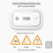 ELRO FC5010 - Koolmonoxidemelder - 10-jarige batterij met display - Wit