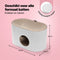 Jake & Jacky Krabkarton - Kattenhuis 2 in 1 - 60x34x34cm - Wit
