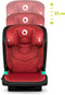 Lionelo Neal - i-Size Autostoel 100-150 cm - ISOFIX - Verstelbare hoofdsteun 14 posities - Ventilatiesysteem - Zijbescherming - Rood