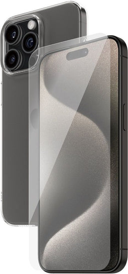 PanzerGlass - iPhone 15 Pro Max - 2-in-1 Pack Screenprotector (2 stuks)