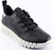 ECCO GRUUV - Lage sneakers - Flexibele rubberen zool - Zwart (39)