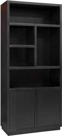 Richmond Interiors Boekenkast Oakura 2-deuren (Black)