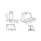 AEG DPE5960M - Vlakscherm afzuigkap - 660 m3/h - 60 dB(A) - A