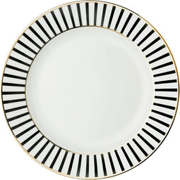 Dutch Rose Loft - Dutch Rose Bord Plat 21 cm Streep Goud