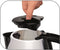 Tefal Dialog - Waterkoker 1,7L - Automatisch deksel RVS/Zwart KI150D