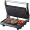 Inventum CG616 - Contactgrill - Grilloppervlak 23,5 x 14,5 cm - PFAS vrij - 750 watt - RVS/Zwart
