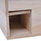 vidaXL - Egelhuis - 45x33x22 - cm - hout
