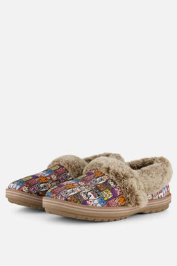 Skechers BOBS TOO COZY - Chic Cat Dames Sloffen - Multicolour - Maat 38
