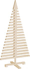 vidaXL - Kerstdecoratie - kerstboom - 120 - cm - massief - grenenhout