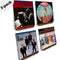 LP houder aan de muur (3-pack) - Platenhouder - Vinyl houder muur - LP rek - premium donker essen