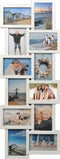 Henzo Holiday Gallery - Collagelijst voor 12 foto's 10x15 cm - Wit