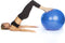 Rucanor Fitness Gymbal Met Handpomp 90 Cm Pvc Blauw
