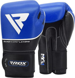 RDX Sports Bokshandschoenen Leer T9 Rood - Maat: 10oz