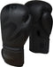 RDX Sports F15 Noir - Bokshandschoenen - Training - Kunstleer - Zwart - Mat - Vechtsporthandschoenen - 14 oz