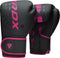 RDX Sports F6 Kara Bokshandschoenen - Boxing Gloves - Training - Vechtsporthandschoenen - Boksen - Roze - Mat - 12 oz