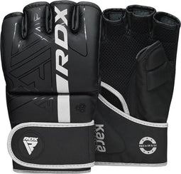 RDX Sports - F6 Kara - Bokshandschoenen - MMA Gloves - Training - Vechtsporthandschoenen - Boksen - Wit - Mat - Maat M