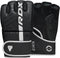 RDX Sports - F6 Kara - Bokshandschoenen - MMA Gloves - Training - Vechtsporthandschoenen - Boksen - Wit - Mat - Maat M