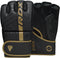 RDX Sports - F6 Kara - Bokshandschoenen - MMA Gloves - Training - Vechtsporthandschoenen - Boksen - Goud - Mat - Maat S