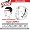 RDX Sports F6 Kara - Hoofdbeschermer Boksen - Zwart - Boks Bescherming - Maat L