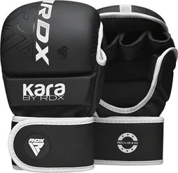 RDX Sports F6 Kara - MMA Bokshandschoenen - Training - Boksen - Kunstleer - Wit - L/XL