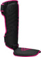 RDX Sports F6 Kara Scheenbeschermers - Kickboksen - MMA - Training - Kunstleer - Zwart - Mat - Roze - S