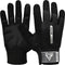 RDX Sports Fitness Handschoenen W1 - Full Finger Zwart - L