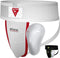 RDX Sports H1+ Kruisbeschermer met Gel Cup - Wit - Maat: XL