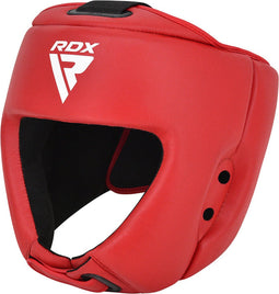 RDX Sports IBA Hoofdbeschermer Amateur Competition Rood - Maat: L - Boksen - Boks Bescherming - Bokshelm